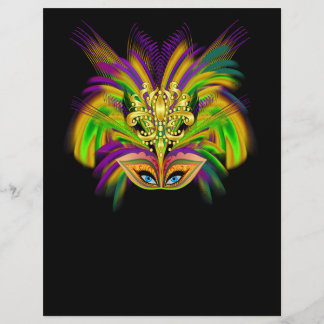 Lámina Mardi-Gras-Mask-The-Queen-V-2