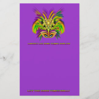 Lámina Mardi-Gras-Mask-The-Queen-V-2
