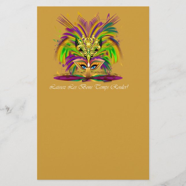 Lámina Mardi-Gras-Mask-The-Queen-V-4 (Anverso)