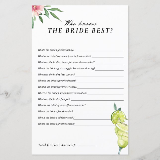 Lámina Margarita mexicana, que conoce el mejor juego de n (Anverso)