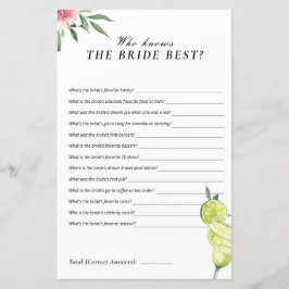 Lámina Margarita mexicana, que conoce el mejor juego de n