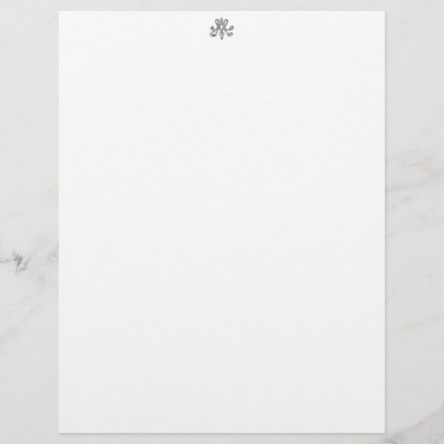 Lámina Marie Antoinette – Royal Monogram – Monogramme (Anverso)