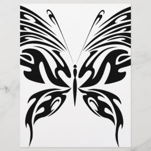 Lámina Mariposa abstracta