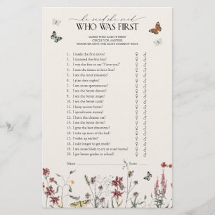 Lámina Mariposa Dijo Que Dijo Que El Juego De La Ducha De