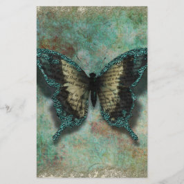 Lámina Mariposa en el jardín