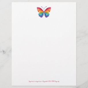 Lámina Mariposa Haz que Cada Mensaje Vuela