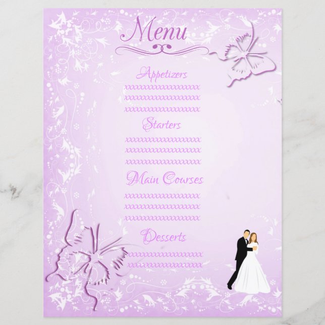 Lámina Mariposas (Anverso)