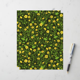 Lámina Mariposas en negro