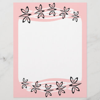 Lámina Mariposas Letterhead