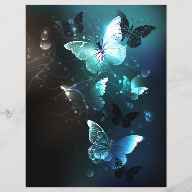 Lámina Mariposas nocturnas (Anverso)