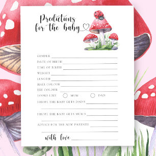 Lámina Mariquita: predicciones y consejos para bebés
