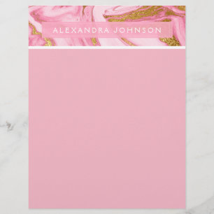 Lámina Mármol moderno rosa caliente, blanco y Relieve met