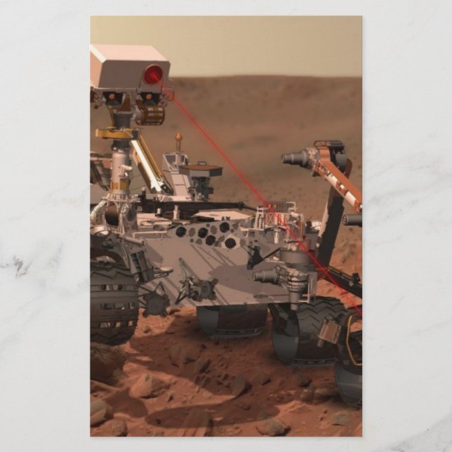 Lámina Mars Rover (Anverso)