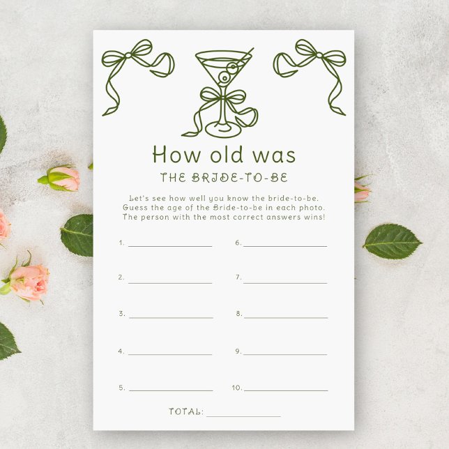 Lámina Martini - ¿Cuántos años tenía la novia para jugar? (Subido por el creador)