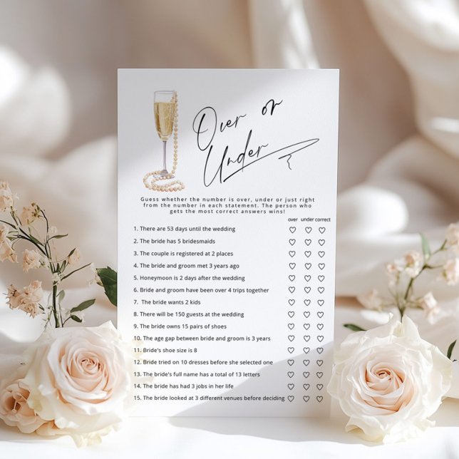 Lámina Más o menos Perlas y juego de novias Prosecco (Subido por el creador)