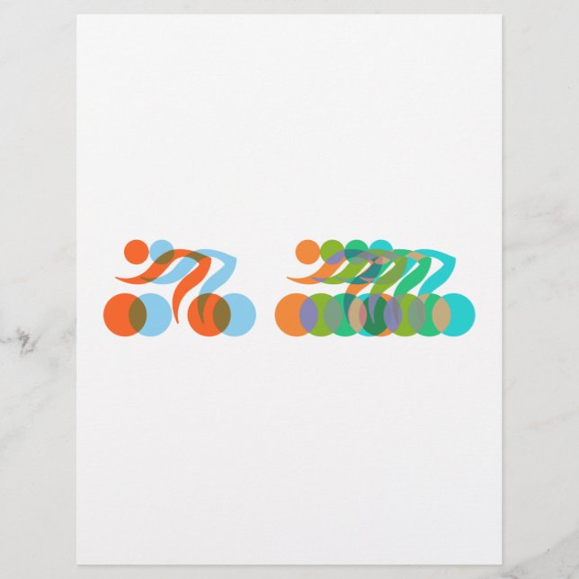 Lámina Masa de ciclismo (Anverso)