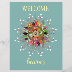 Lámina Masaje curativo del logotipo de flor de Lotus en c