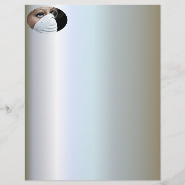 Lámina Máscara protectora de virus de Corona (Anverso)