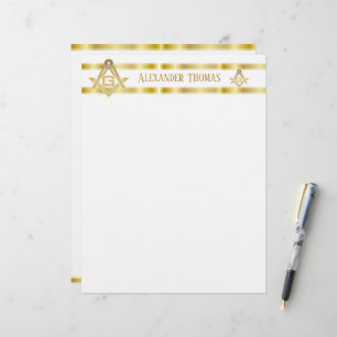 Lámina Masonic Golden Rush