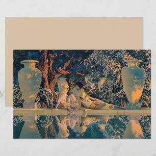 Lámina Maxfield Parrish El Jardín de Alá 1918 Arte Fino