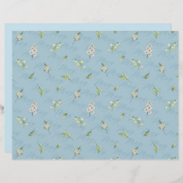 Lámina May Birth Month Flower Hawthorn Lily Del Valle