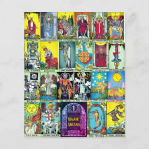 Lámina Mayor Arcana Tarot Card