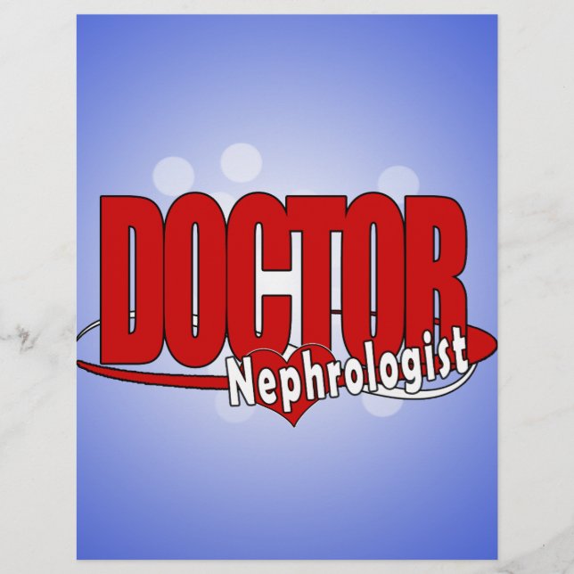 Lámina MÉDICA de LOGO Nefrología (Anverso)