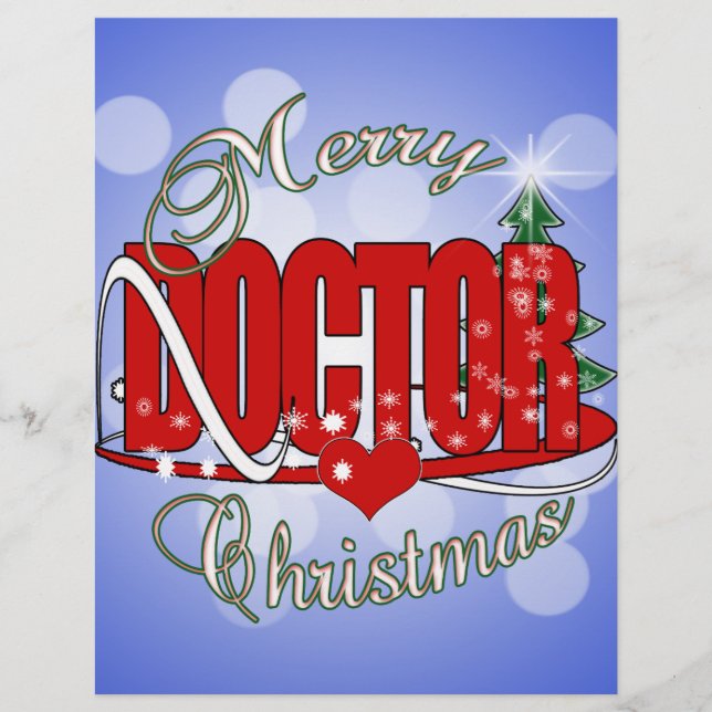 Lámina MÉDICA navidad (Anverso)