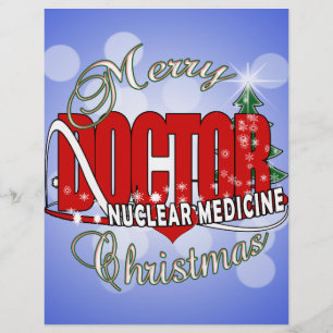 Lámina MEDICINA NUCLEAR DE navidades
