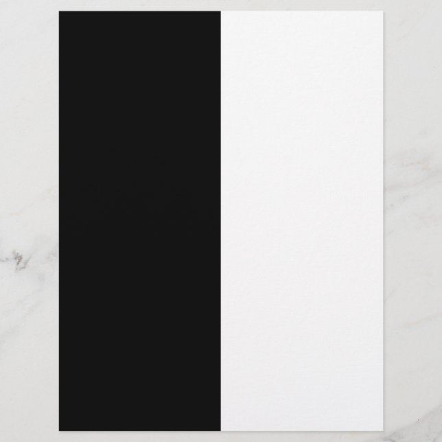 Lámina Medio Negro Y Medio Blanco Personalizar Medio Esto (Anverso)