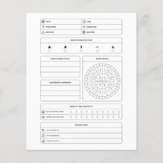 Lámina meditation diary