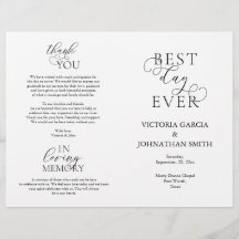 Mejor Día de la Historia, Boda Ceremonia plegable