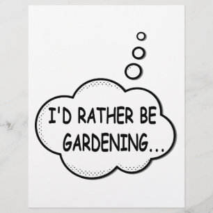 Lámina Mejor Estaría Jardinería