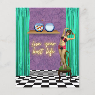 Lámina Mejor Papel Funky Vintage Kitsch Scrapbook