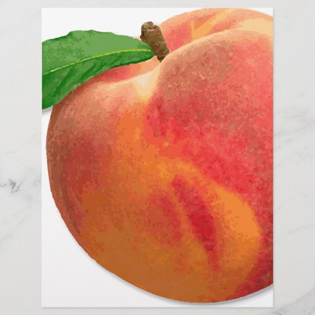 Lámina melocotones (Anverso)