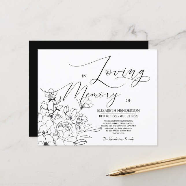 Lámina Memoria de simpatía presupuestaria /Gracias. (Anverso/Reverso In Situ)