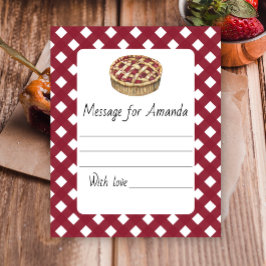 Lámina Mensaje de cápsula de cumpleaños de pastel de colo