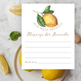 Lámina Mensaje de la cápsula de la hora del cumpleaños de