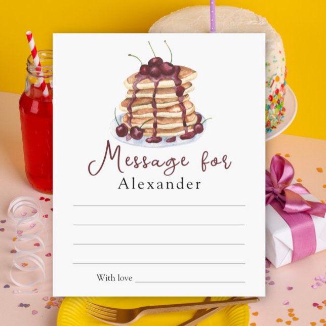 Lámina Mensaje de la cápsula de tiempo de crepes (Subido por el creador)