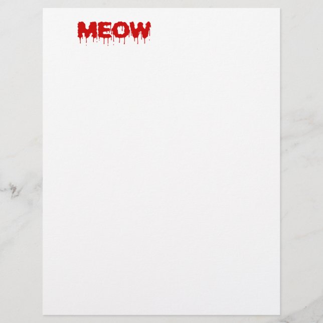 Lámina Meow (Anverso)