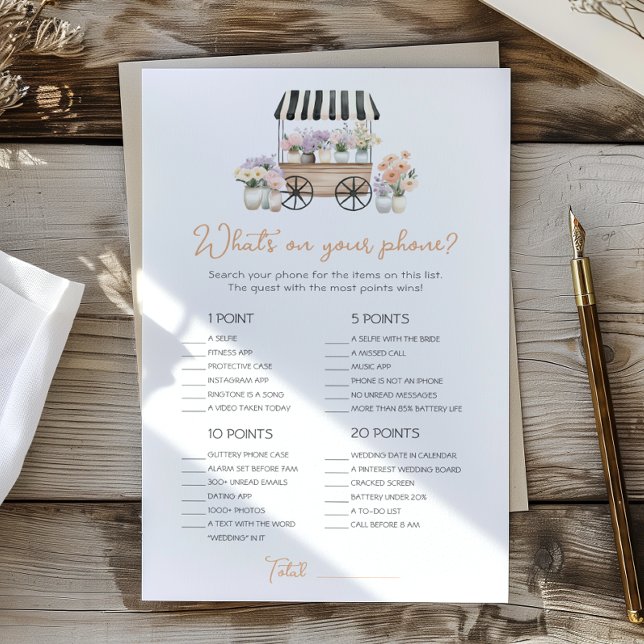 Lámina Mercado de flores ¿qué hay en tu juego de teléfono (Subido por el creador)