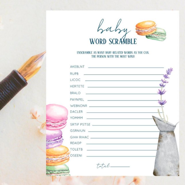 Lámina Mercado francés - juego de palabras para niños (Subido por el creador)