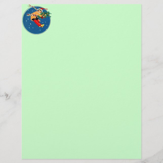 Lámina Merry Christmas Letterhead (Anverso)