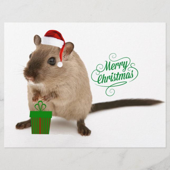 Lámina Merry Christmouse (Anverso)