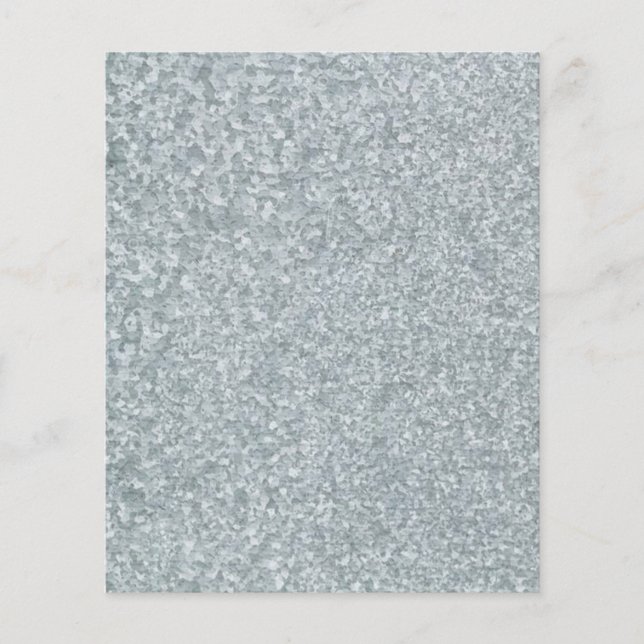 Lámina Metal galvanizado (Anverso)