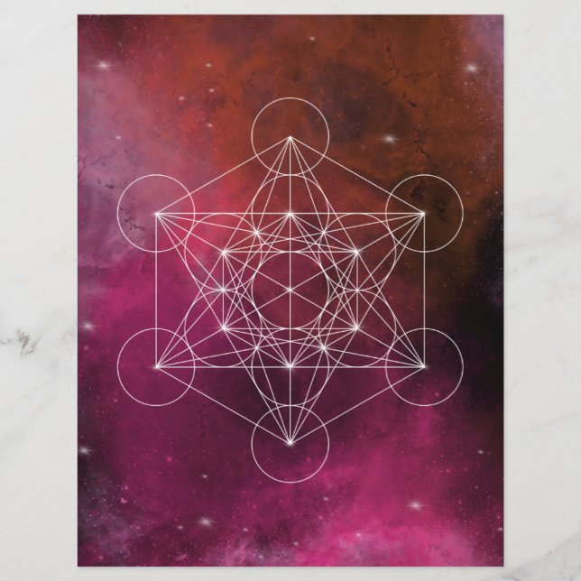 Lámina Metatron arcangel zen (Anverso)
