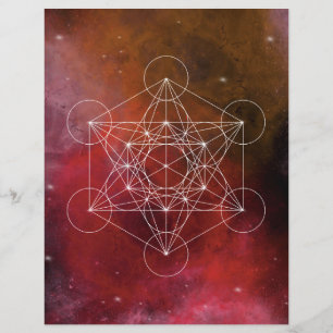 Lámina Metatrón, chakra, zen, geométrico sagrado, ángel