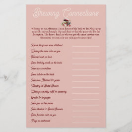 Lámina Mezcla de ducha de novia y juego de tinglares (per