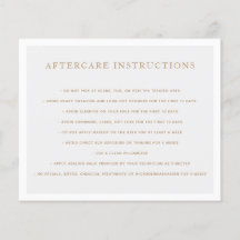 Microblading Brow Aftercare Instructions Grey