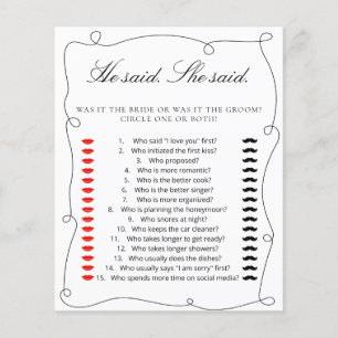 Lámina Minimal Black Dijo. Dijo Que El Juego De La Ducha 